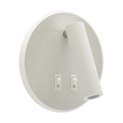 Wall light LED ULT round 6W 3000K 720lm + 3W 4000K 370lm, white