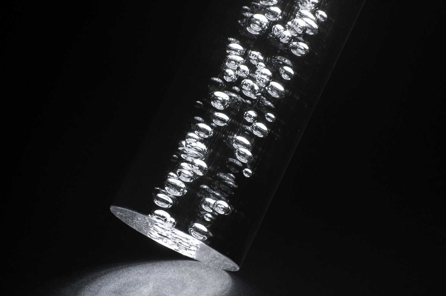 LED pendant light ULT  7W, 3000K, Ø40x450mm, silver single