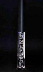 LED pendant light ULT  7W, 3000K, Ø40x450mm, silver single