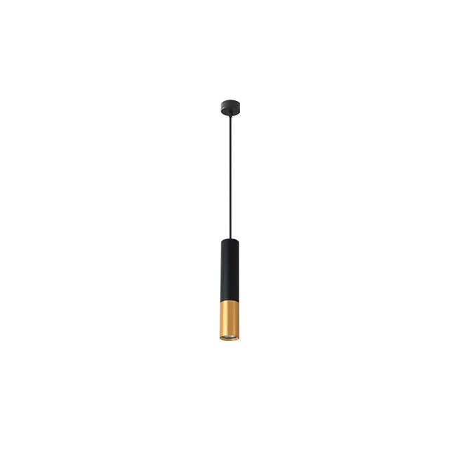 Pendant light ULT, MR16, 1m cable, black/gold
