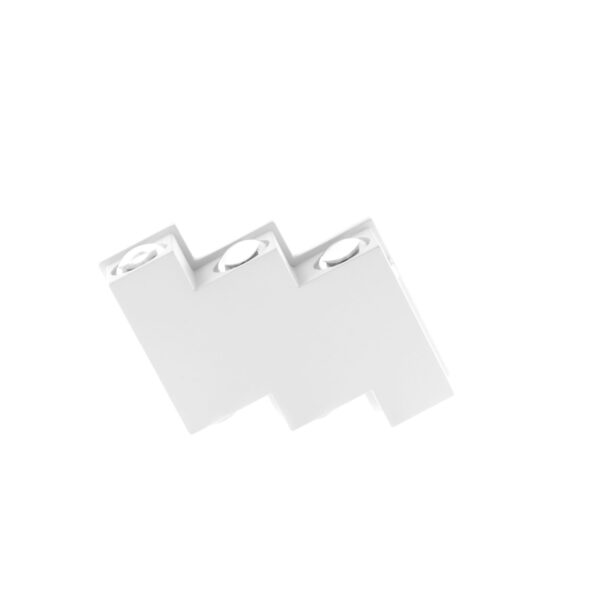 LED outdoor wall light ULT, 6x1W, 120°, 3000K, IP65, white