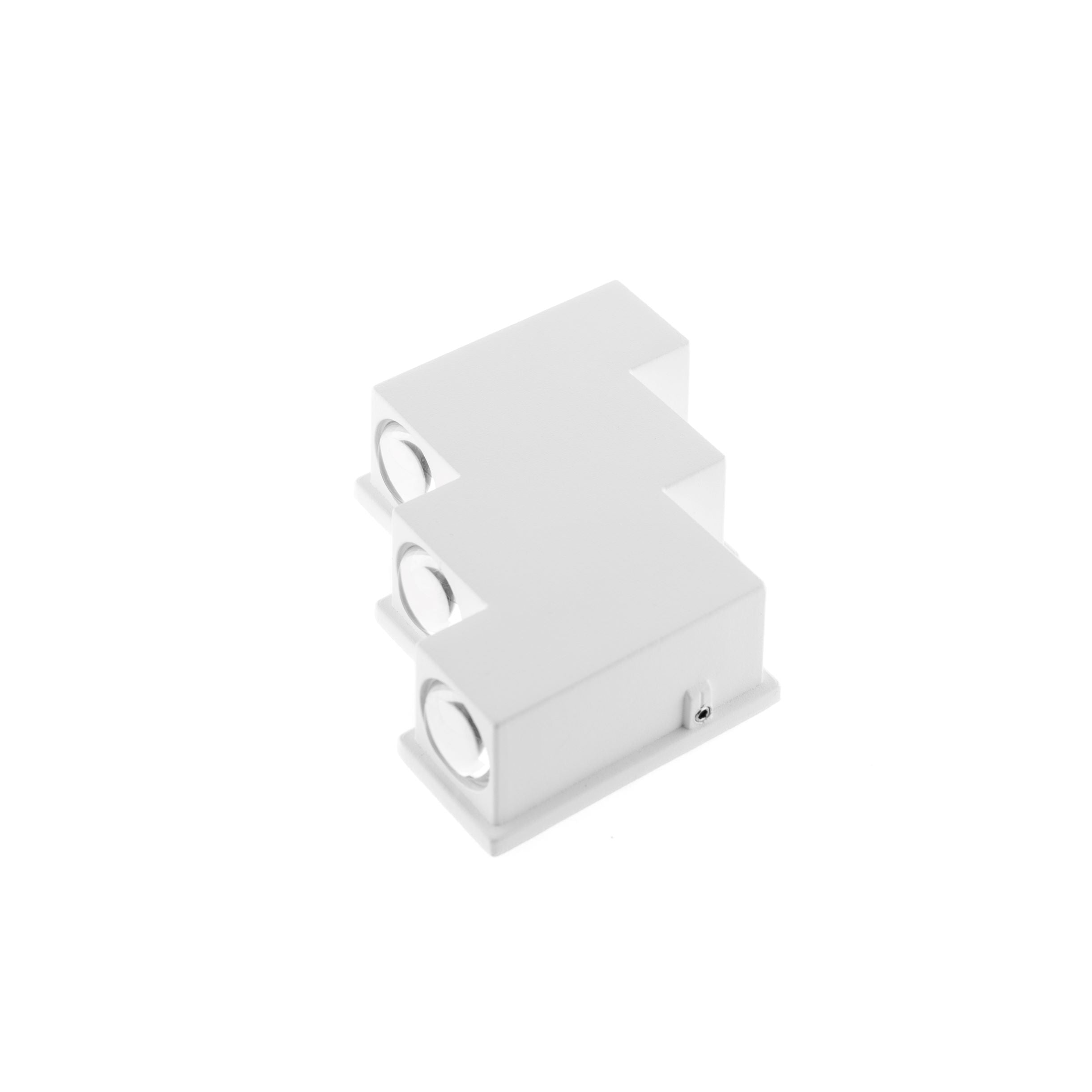 LED outdoor wall light ULT, 6x1W, 120°, 3000K, IP65, white
