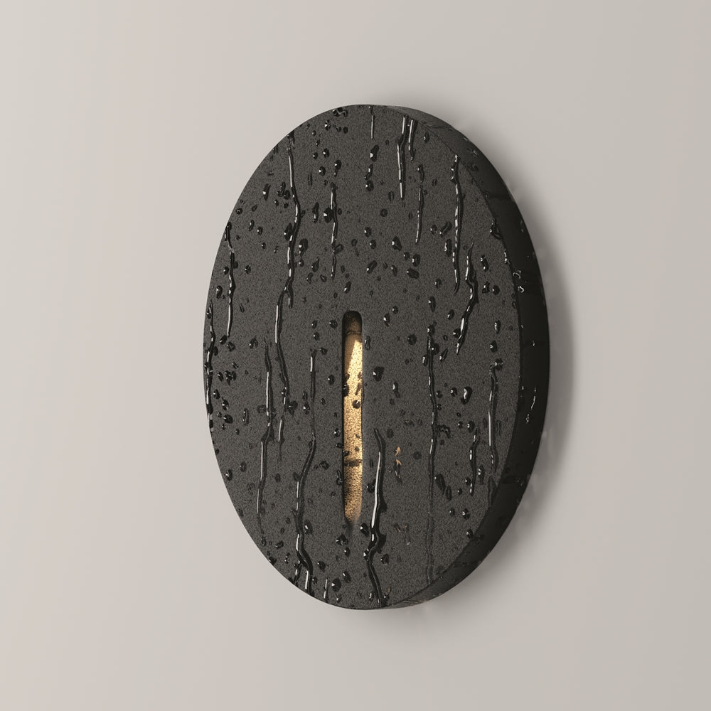 LED stair light ULT 3W, 3000K, 60°, IP54, Ø70x65mm, black