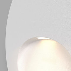 LED stair light ULT 3W, 3000K, 30°, IP54, Ø70mm, white