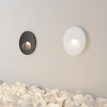 LED stair light ULT 3W, 3000K, 30°, IP54, Ø70mm, white