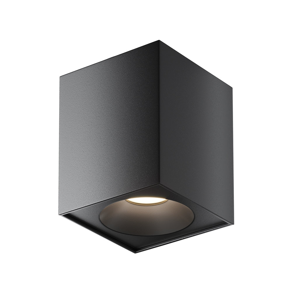 Surface light ULT, MR16, 90x90x115mm, IP65, square, black