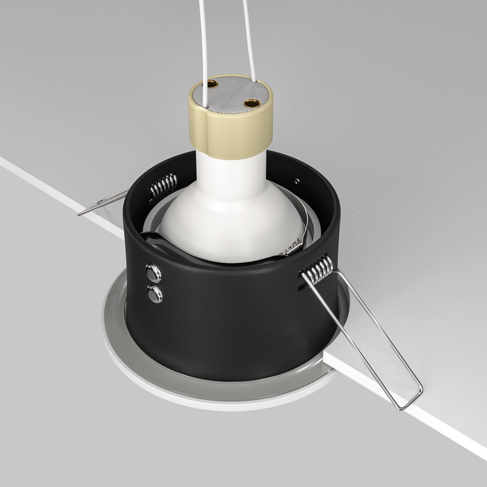 Recessed light ULT, MR16, Ø85x45mm, IP65, round, white