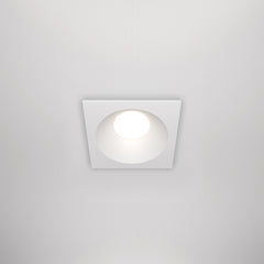 Recessed light ULT, GU10, 85x85x45mm, IP65, square, white