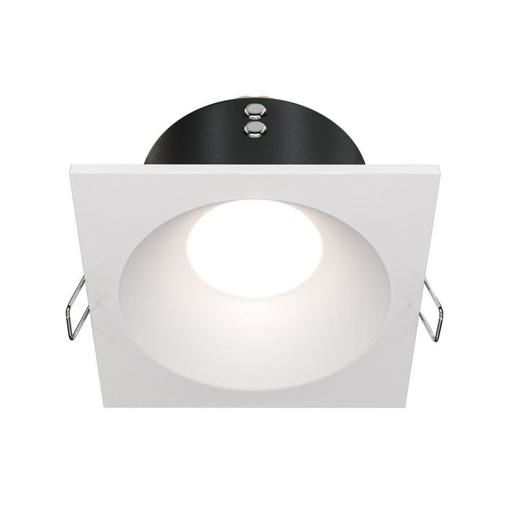 Recessed light ULT, GU10, 85x85x45mm, IP65, square, white