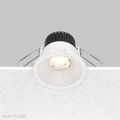 LED recessed light ULT, 6W, 420lm, 3000K, 60°, Ø60x60mm, IP65, white