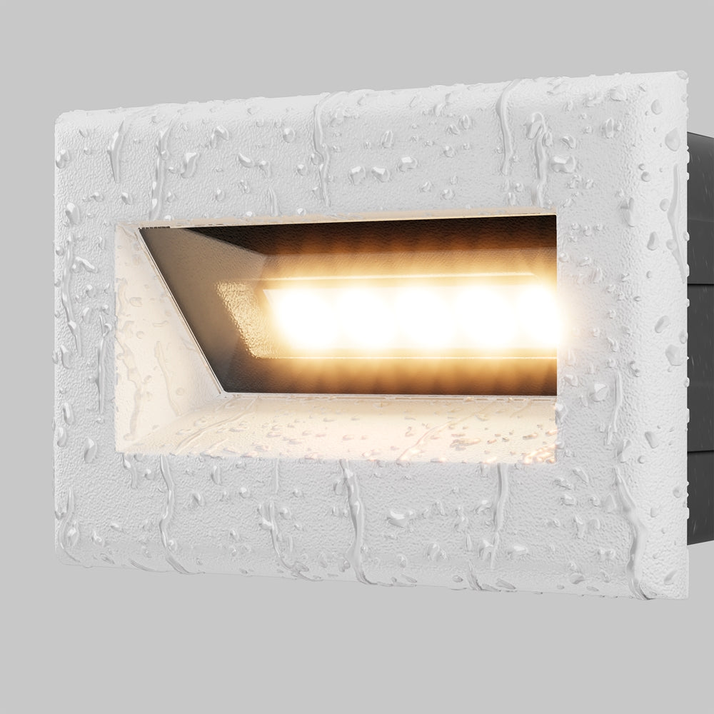 LED stair light ULT 3W, 3000K, IP65, 65°, 65x54x84mm, white
