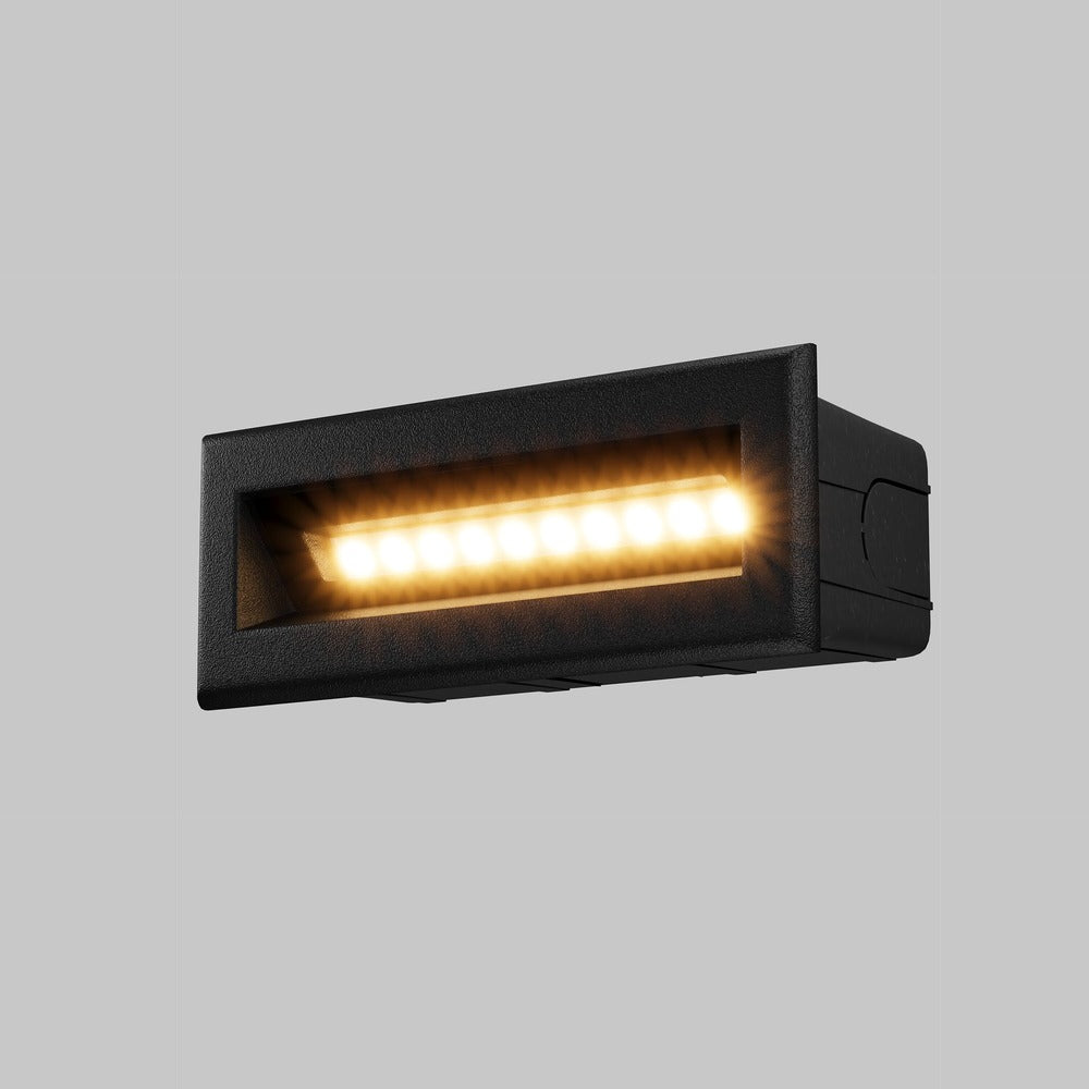 LED stair light ULT 5W, 3000K, 60°, IP65, 65x54x137mm, black
