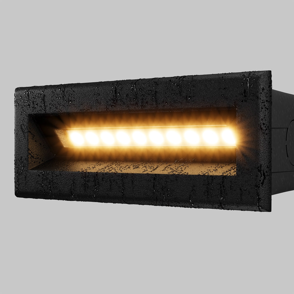 LED stair light ULT 5W, 3000K, 60°, IP65, 65x54x137mm, black