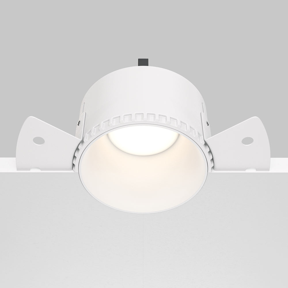 Recessed light ULT, GU10, Ø75(140)x55mm, trimless, round, white