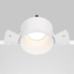 Recessed light ULT, GU10, Ø75(140)x55mm, trimless, round, white