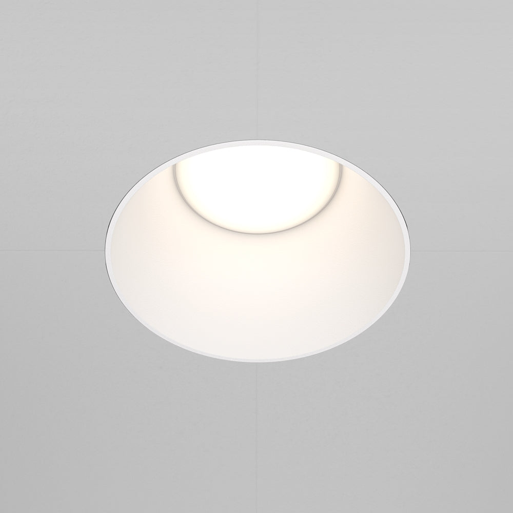 Recessed light ULT, GU10, Ø75(140)x55mm, trimless, round, white