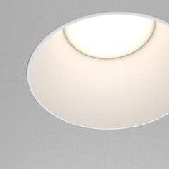 Recessed light ULT, GU10, Ø75(140)x55mm, trimless, round, white