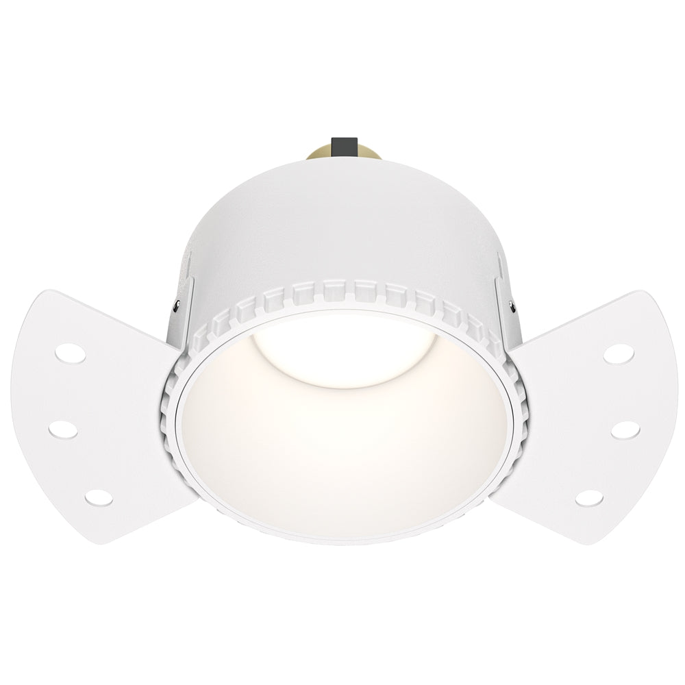 Recessed light ULT, GU10, Ø75(140)x55mm, trimless, round, white