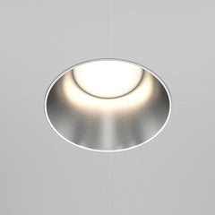 Recessed light ULT, MR16, Ø75(140)x55mm, trimless, round, silver