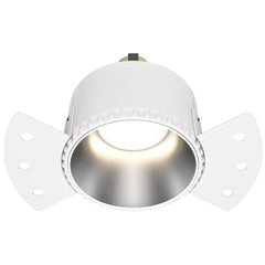Recessed light ULT, MR16, Ø75(140)x55mm, trimless, round, silver
