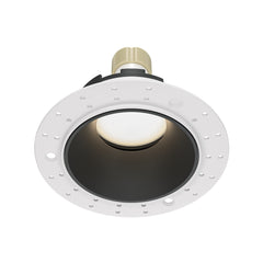 Recessed light ULT, MR16, Ø75(102)x37mm, trimless, round, black