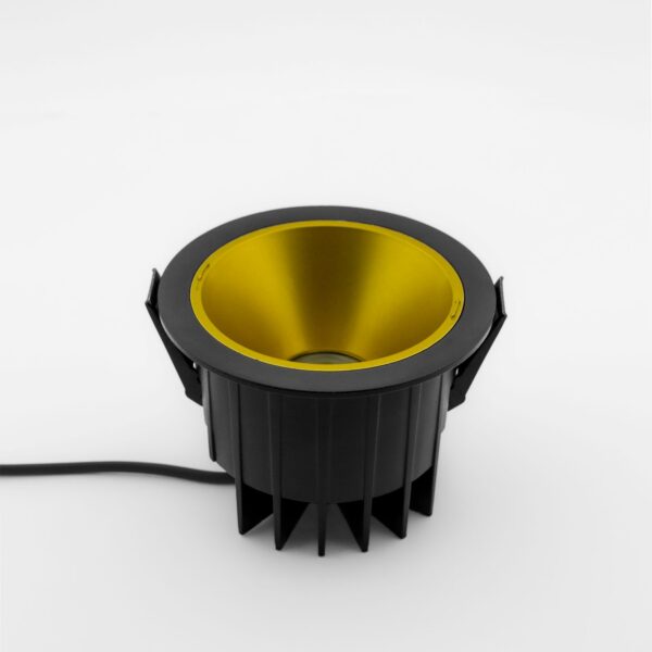 LED recessed light ULT 12W, 4000K, IP65, black