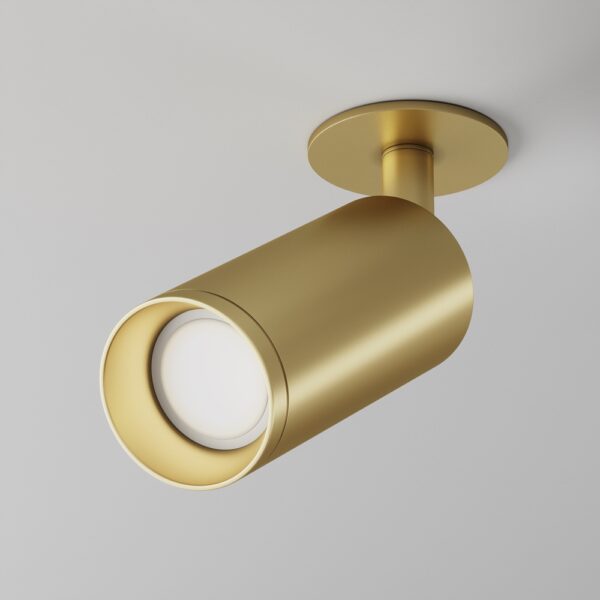 Recessed light directable ULT, ULT, gold