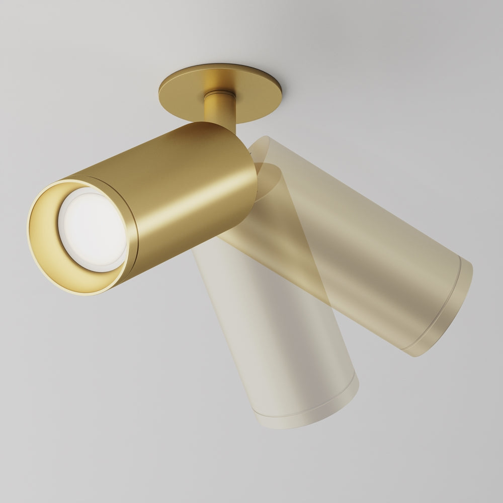 Recessed light directable ULT, ULT, gold