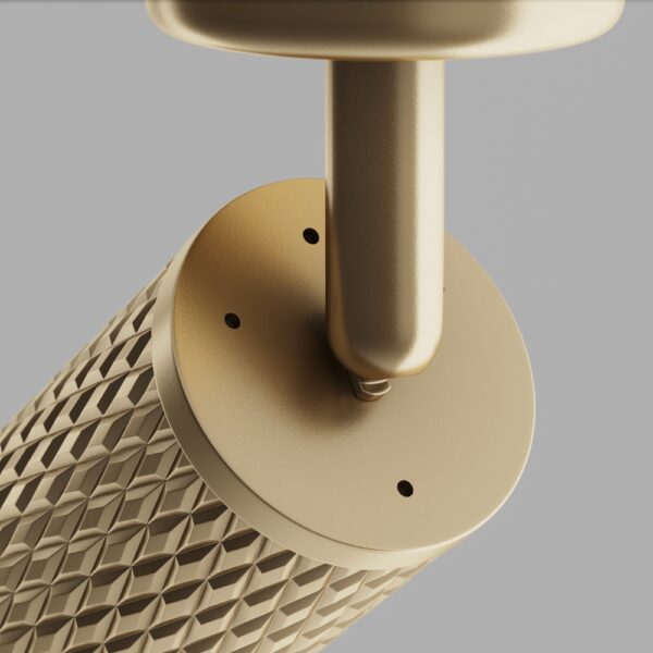 Ceiling light directable ULT Design, MR16, gold