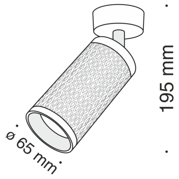 Ceiling light directable ULT Design, ULT, black