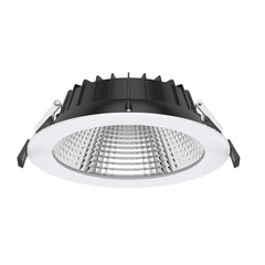 LED Recessed light ULT367 series, 18W, 4000K, 60°, UGR<19, IP54 (front), Triac DIM, Ø228x61mm, white