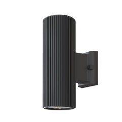 Outdoor wall light ULT E27x2, IP54, Ø95x260mm, grey