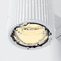 Outdoor wall light RANDO E27x2, IP54, Ø95x260mm, white