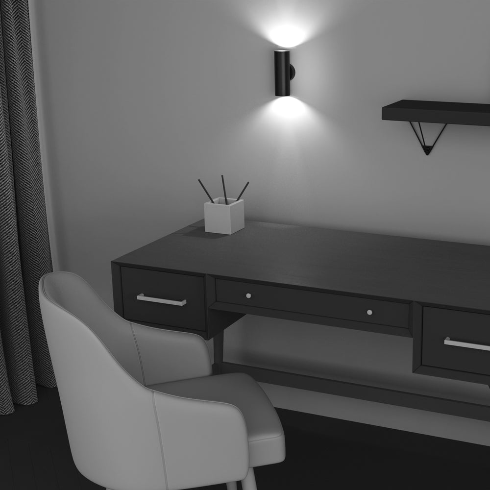 Wall light ULT, 2xMR16, black