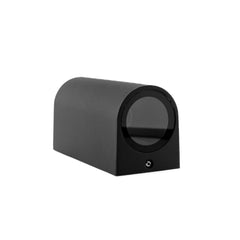 LED outdoor light ULT 2x MR16 round, IP44, black