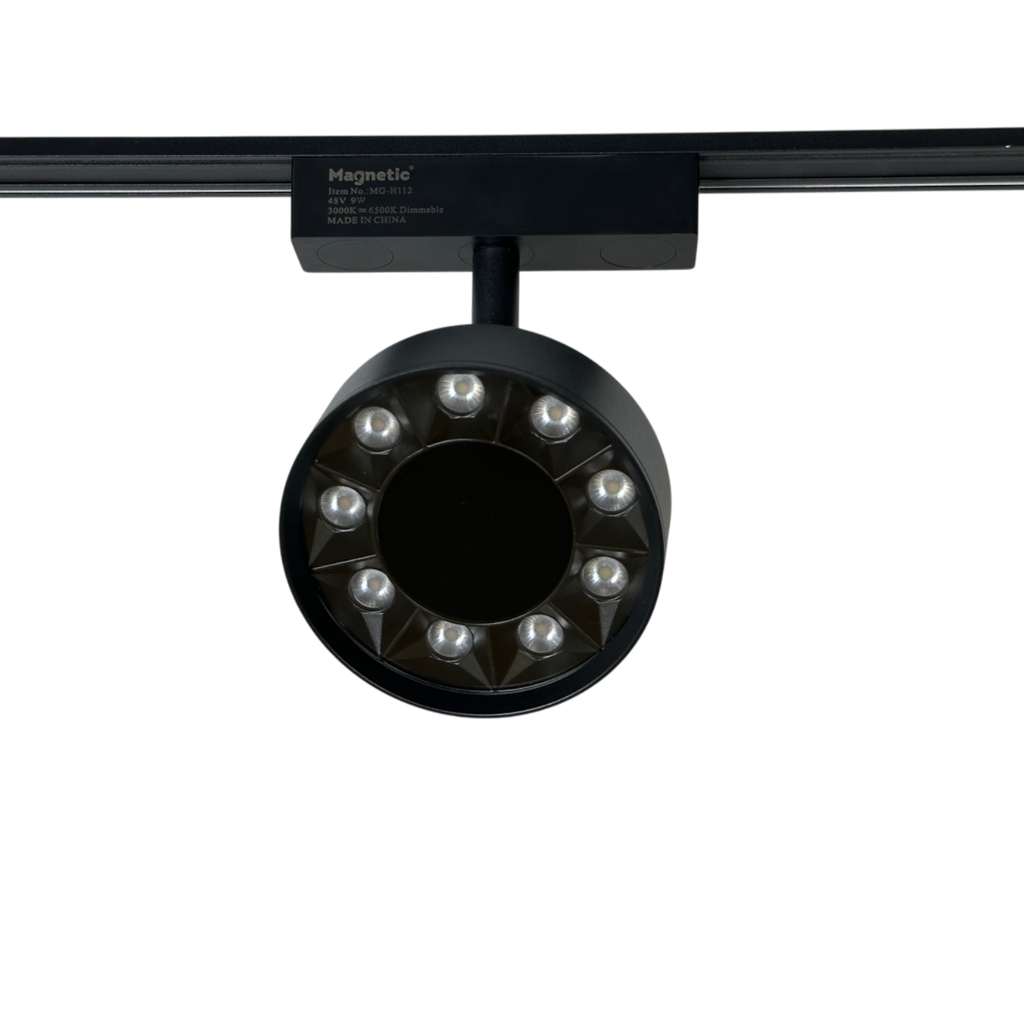 Ultra Slim Smart Magnetic Track Lens Spotlight 9W 95mm