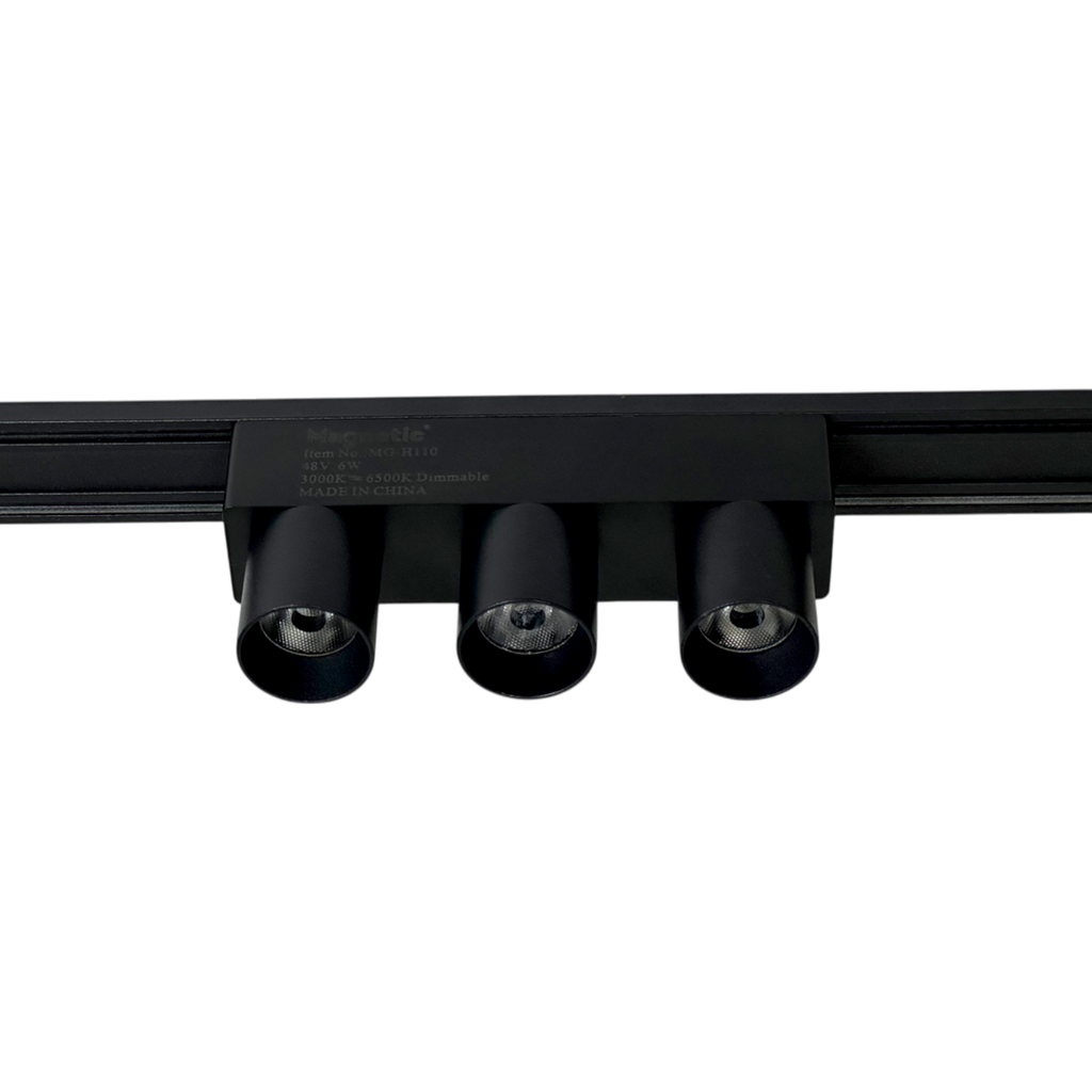 Ultra Slim Smart Magnetic Track Ternary Spotlight 6W