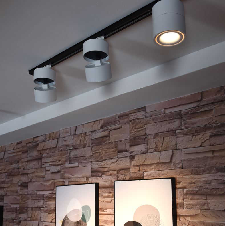 LED track light BAMBERG 12W, 3000K, 1F, white