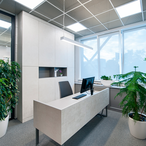 LED Panel VISIONAL Professional+, 40W, 4000K, 5200lm, 120°, IP44, 600x600x10mm, white